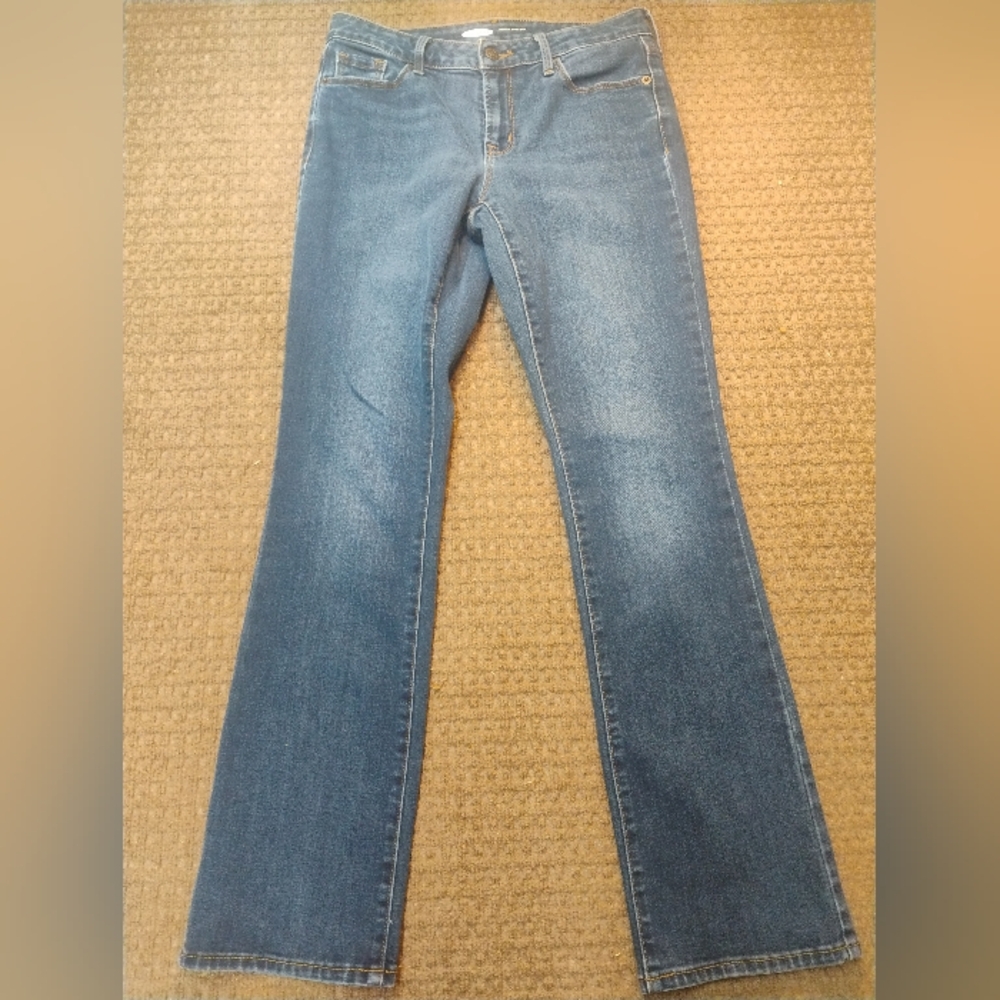 Old Navy Kicker Bootcut Jeans Size 4 (28x30) Cowgirl Western Denim Classic Flare